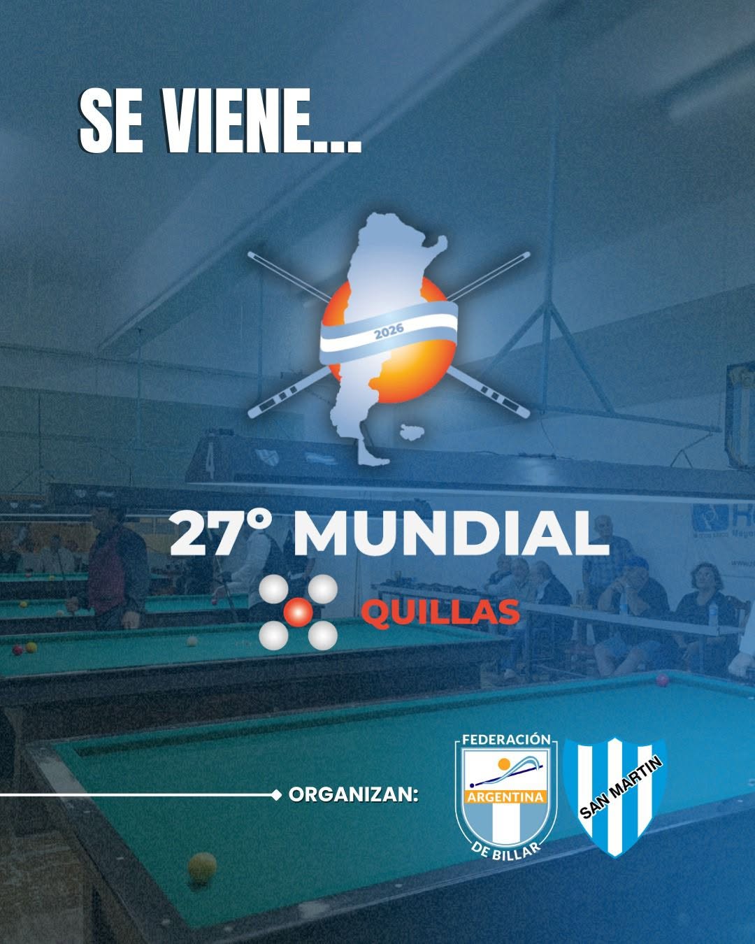 Mundial 2026: Marcos Juárez será la próxima cita Mundialista.