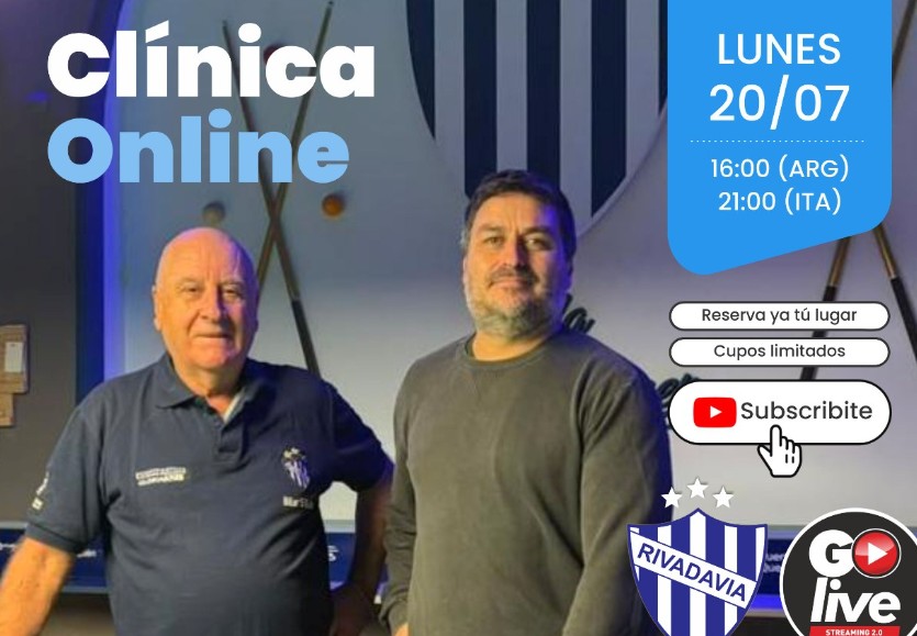 Comienzan las clínicas de Billar Online